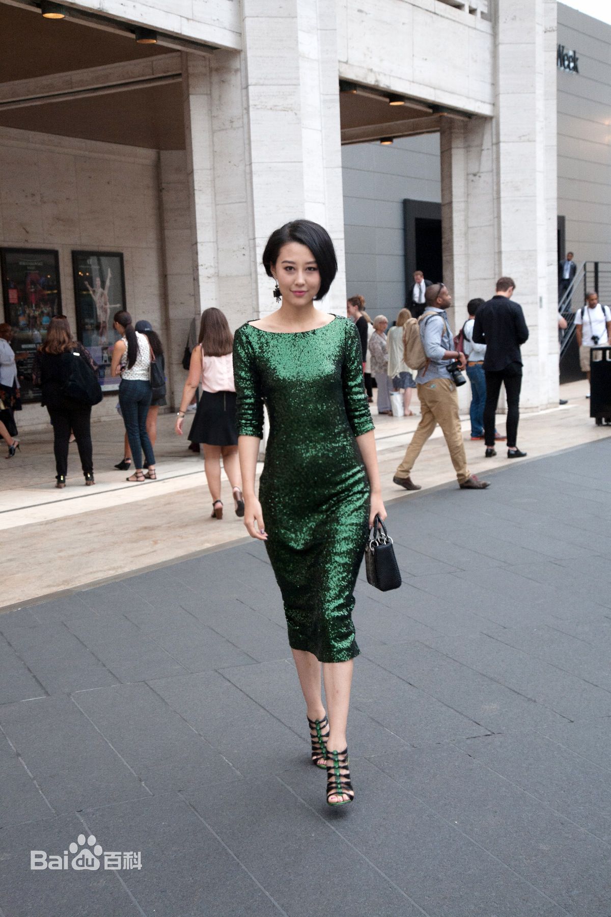 马梓涵(Ivy)纽约时装周生活照