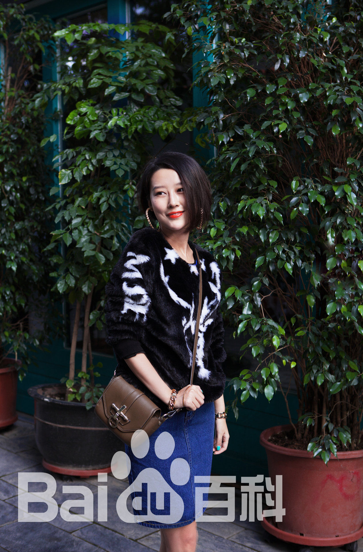 马梓涵(Ivy)街拍前后照片