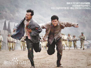 高清孙墨龙在担任摄像电视剧《生死线》中的图集