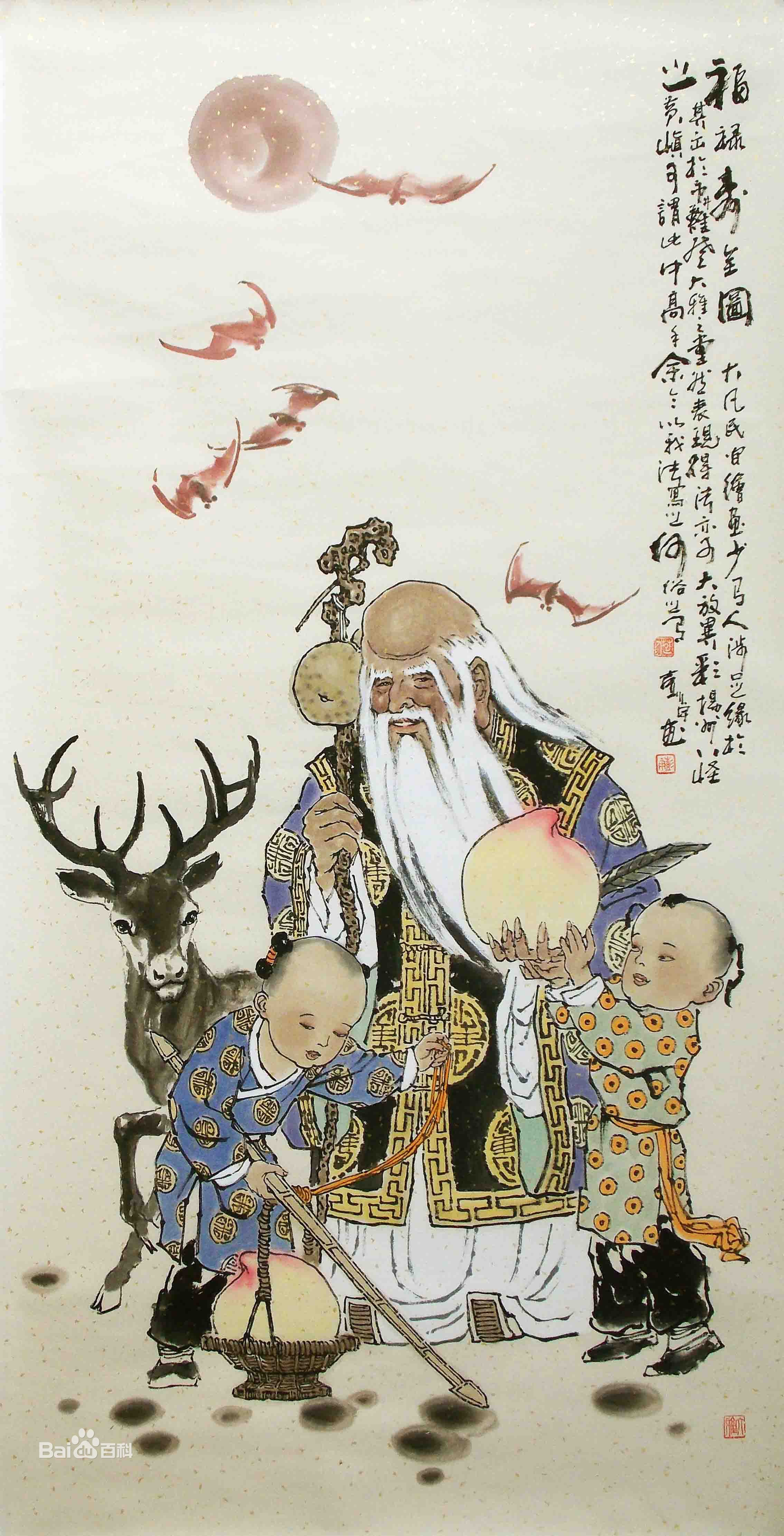 彭宇著名画家童子画作品欣赏壁纸壁纸