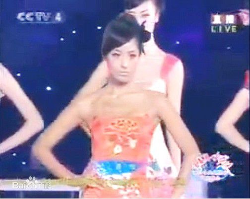 蒋怡(CoCo)中秋晚会瓷器服装秀性感图片图集