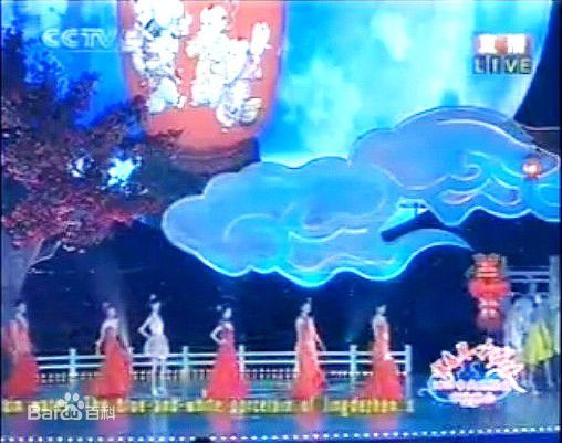 蒋怡(CoCo)中秋晚会瓷器服装秀性感图片图集