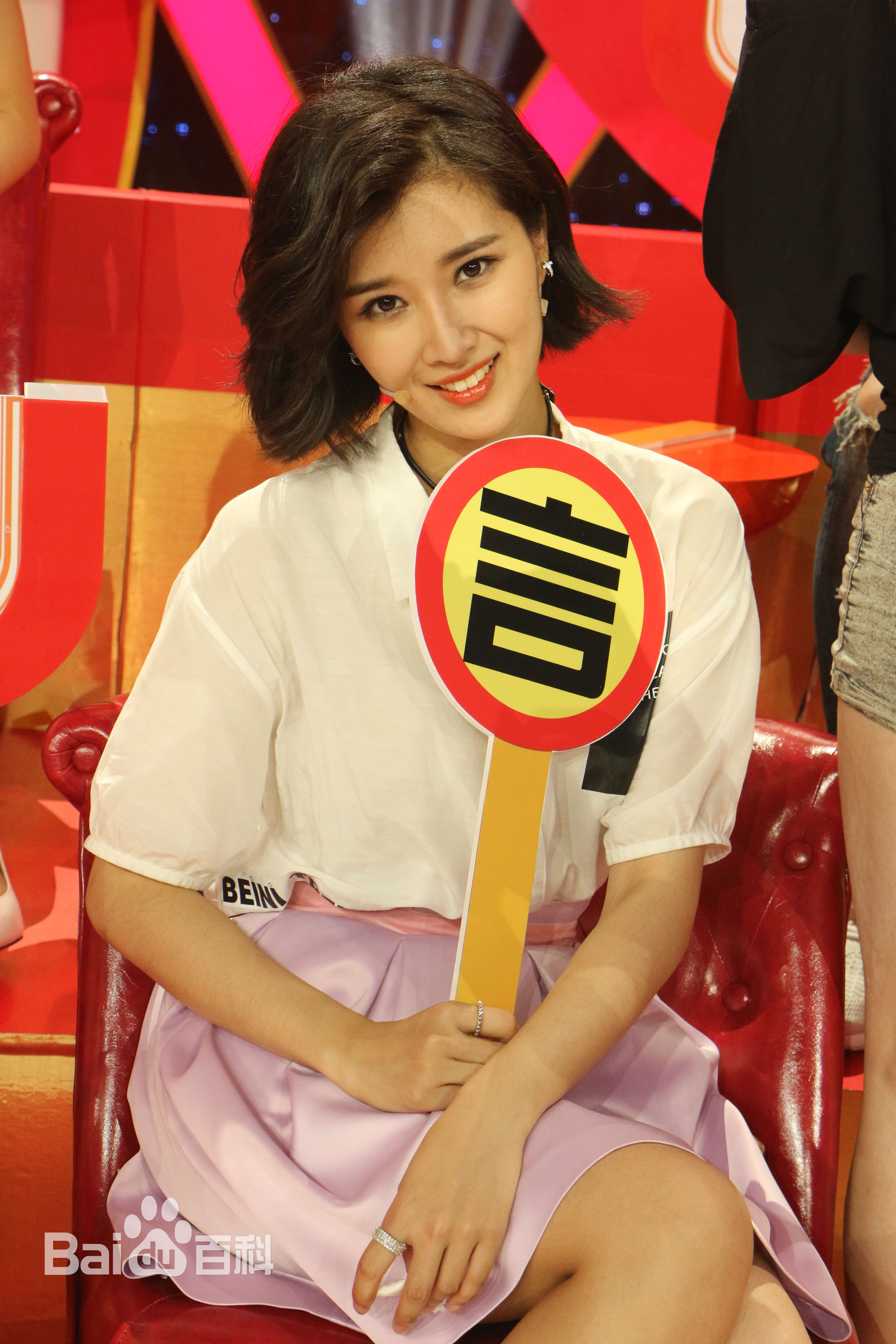 奚望节目现场前后照片