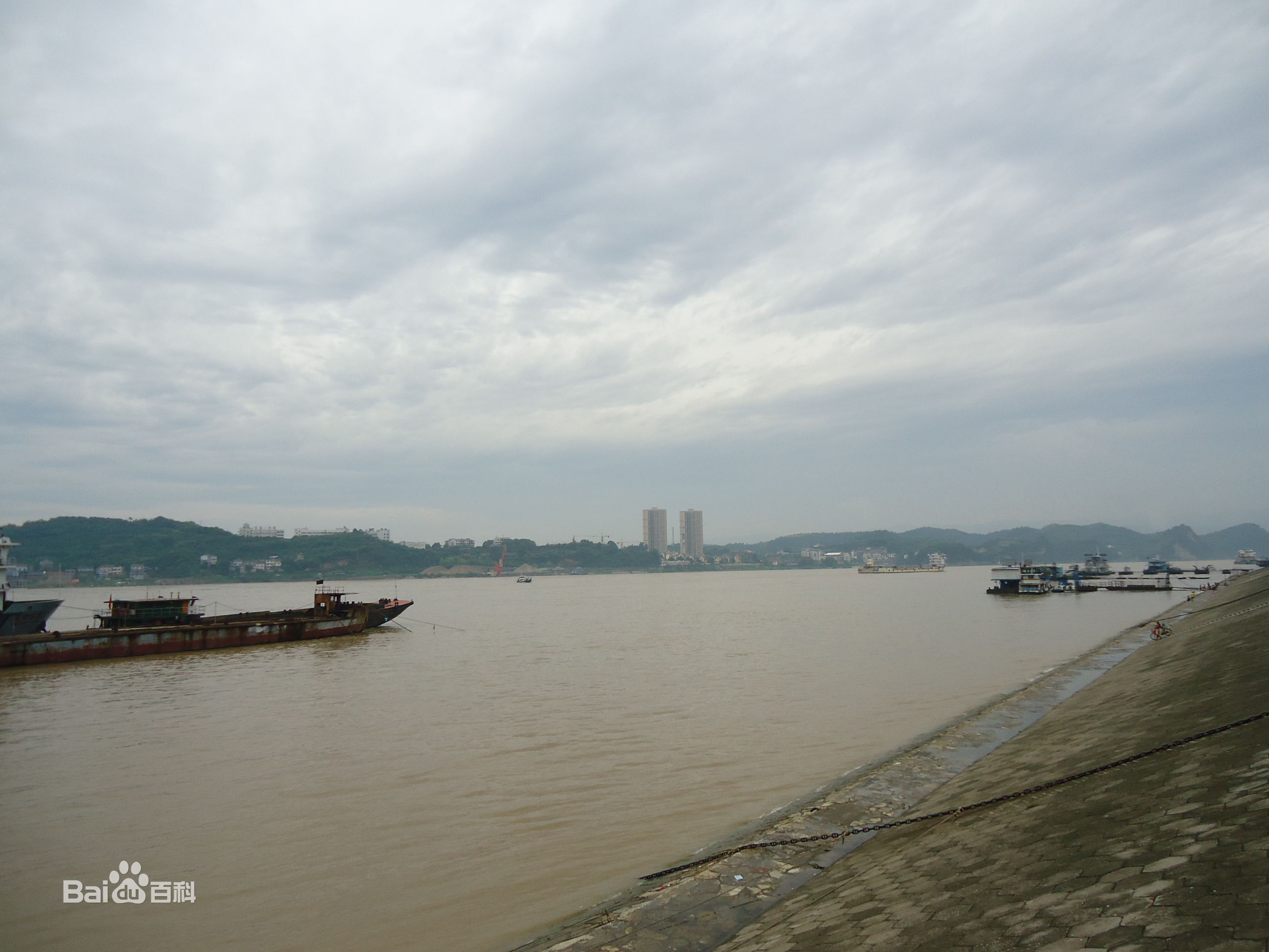 长江(the Changjiang River/the Yangtze River)前后照片