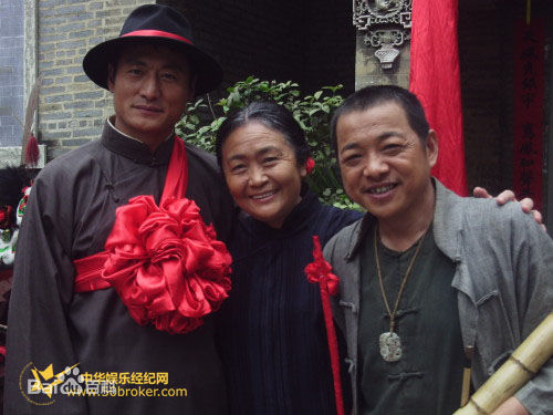 张春年拍戏生活照