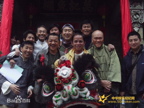 张春年拍戏生活照