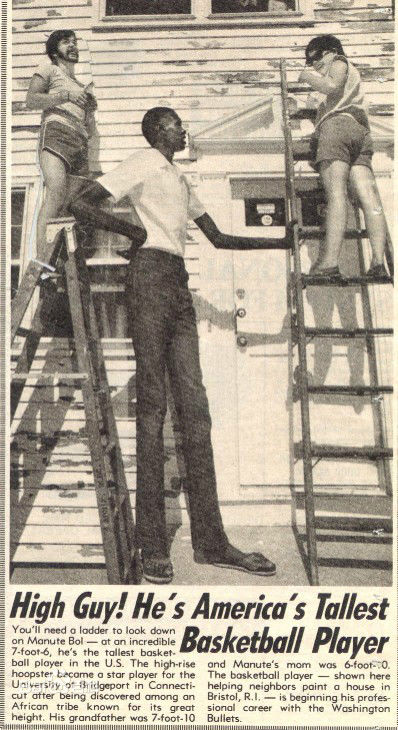 马努特·博尔(Manute Bol)生活中的马努特·波尔图片图集