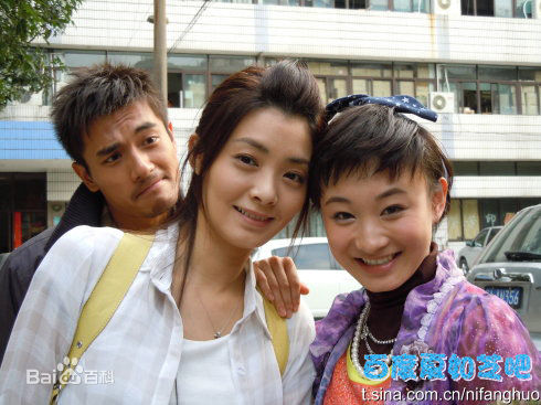 夏如芝在电影《为你而来》花絮中的