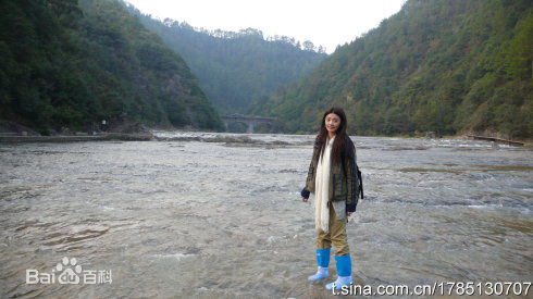 夏如芝在电影《为你而来》花絮中的