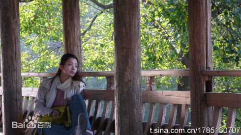 夏如芝在电影《为你而来》花絮中的