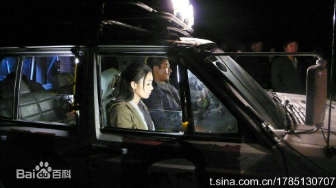 夏如芝在电影《为你而来》花絮中的