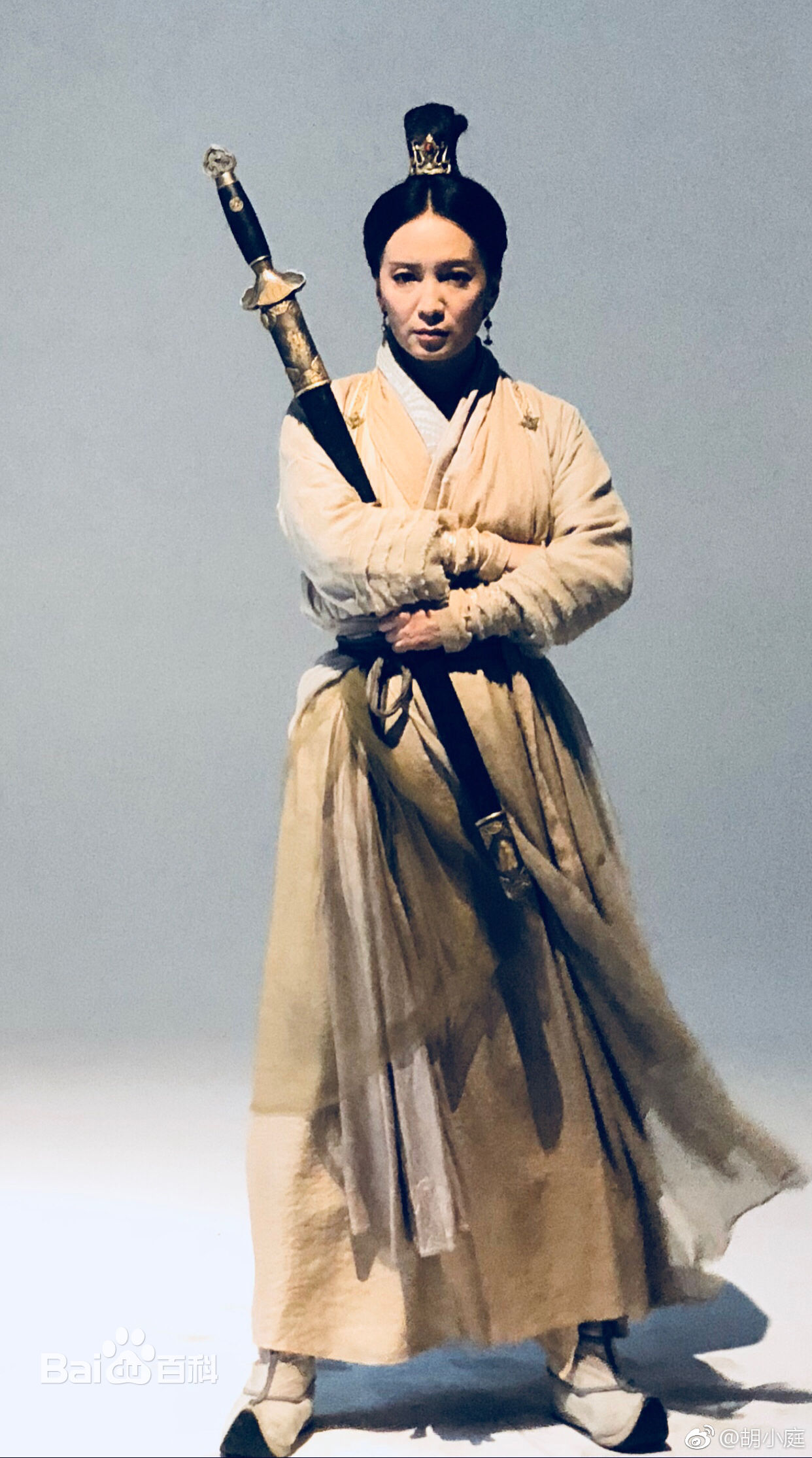 胡小庭影视形象素颜照相册