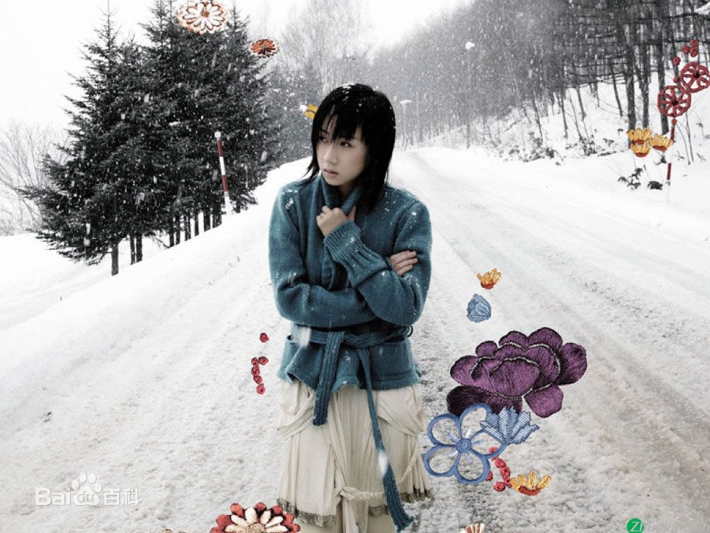 泳儿(Vincy Chan)壁纸前后照片