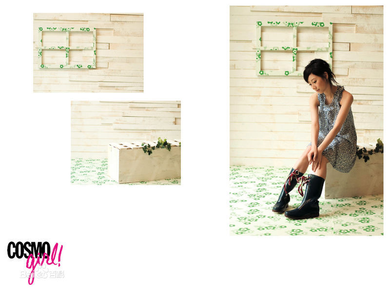 泳儿(Vincy Chan)壁纸前后照片