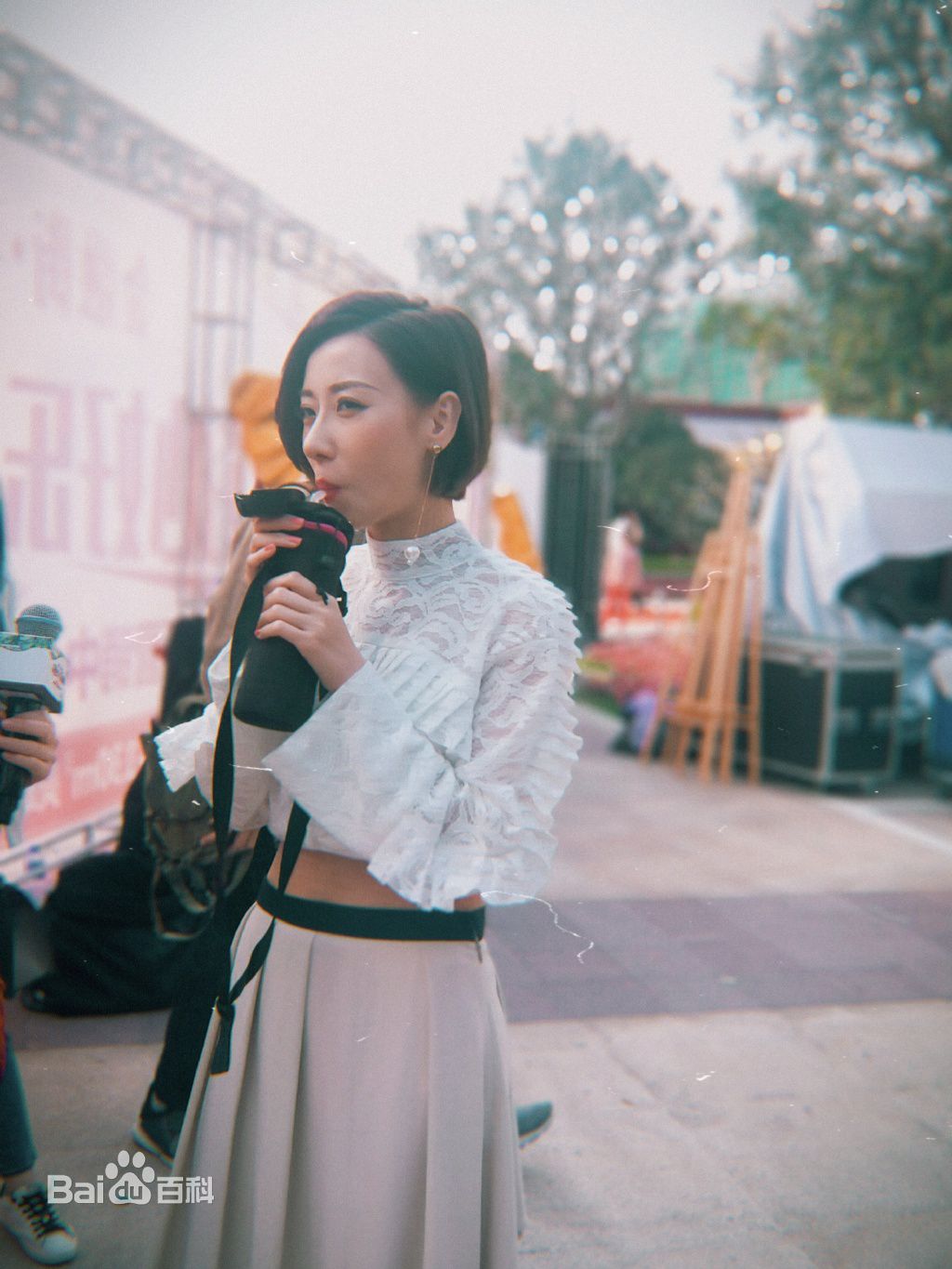 泳儿(Vincy Chan)美图（陈家欣）素颜照相册