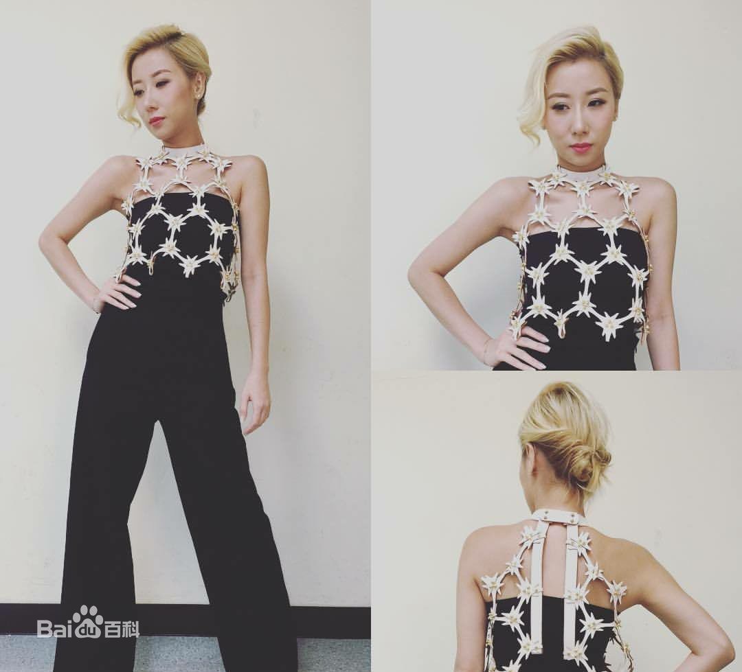 泳儿(Vincy Chan)美图（陈家欣）素颜照相册