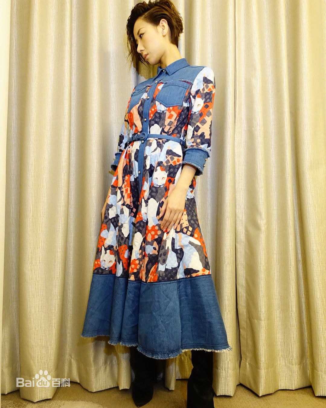 泳儿(Vincy Chan)美图（陈家欣）素颜照相册