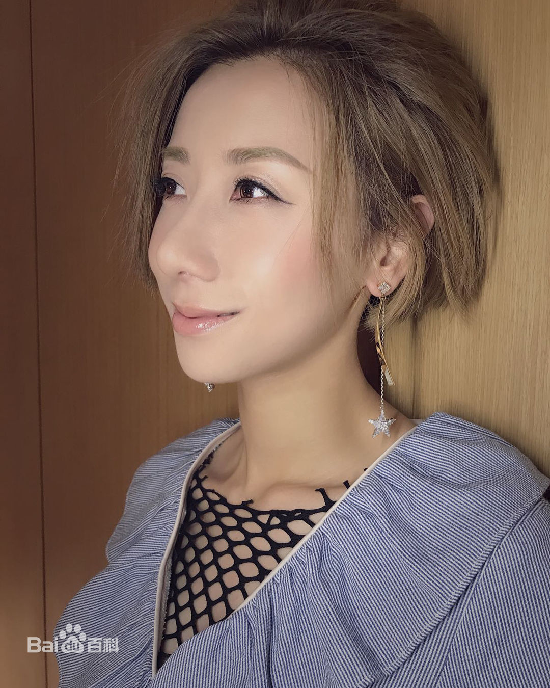 泳儿(Vincy Chan)美图（陈家欣）素颜照相册