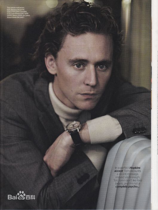 最新汤姆·希德勒斯顿(Tom Hiddleston)精彩图册
