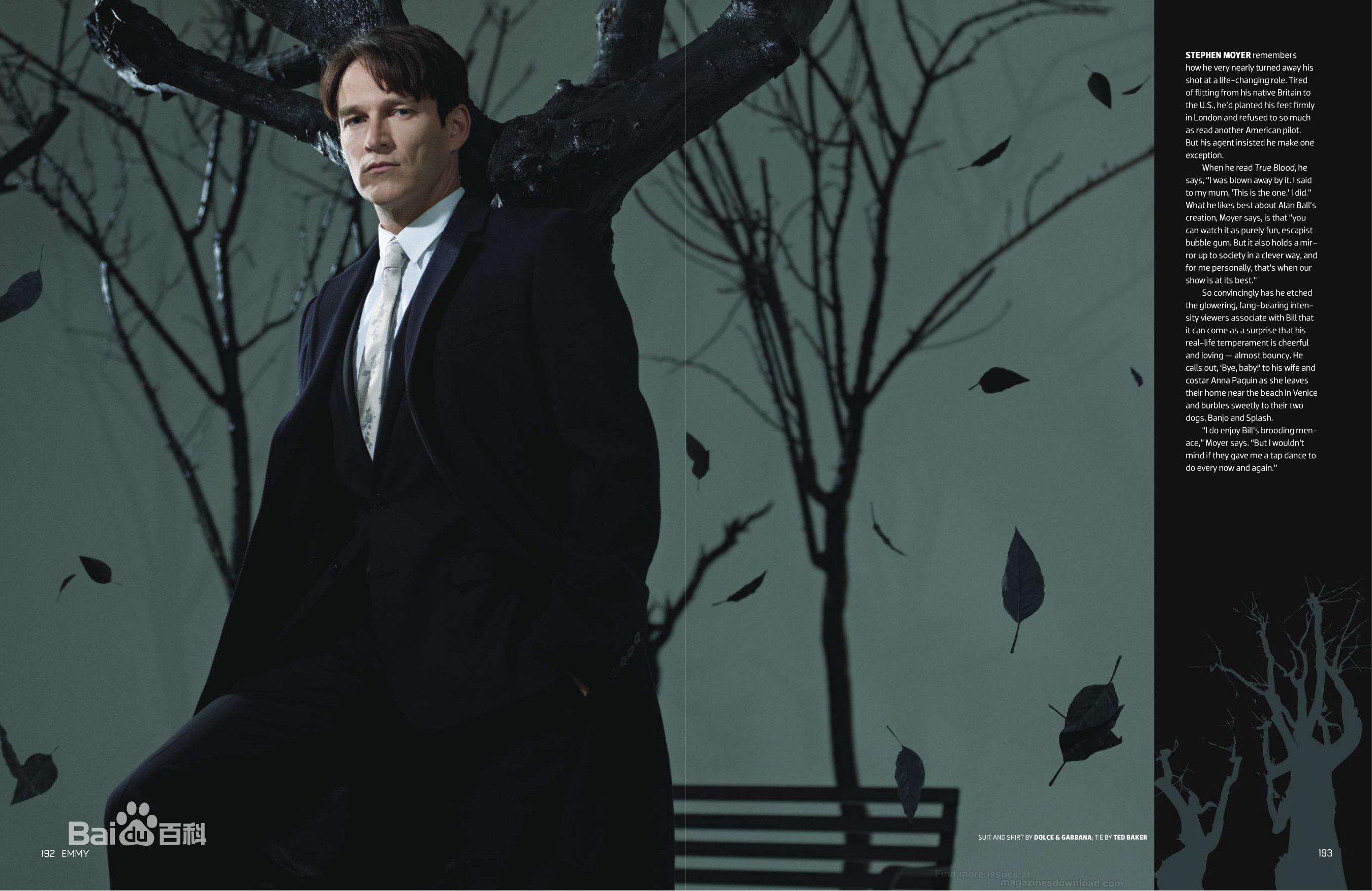 精选史蒂芬·莫耶(Stephen Moyer)精彩图册