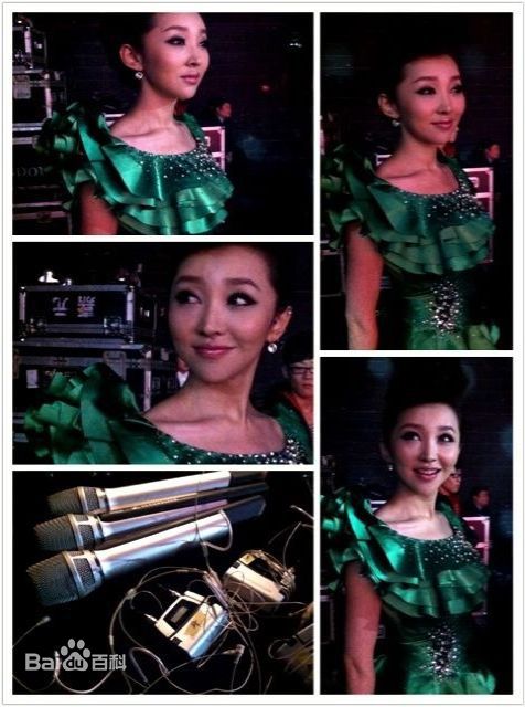 王芳台前幕后生活照相册