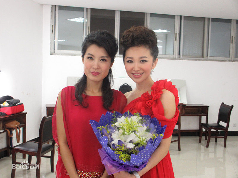 王芳台前幕后生活照相册