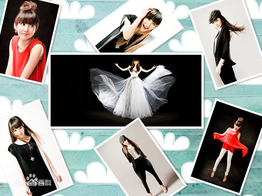 王芳美图集锦生活照相册