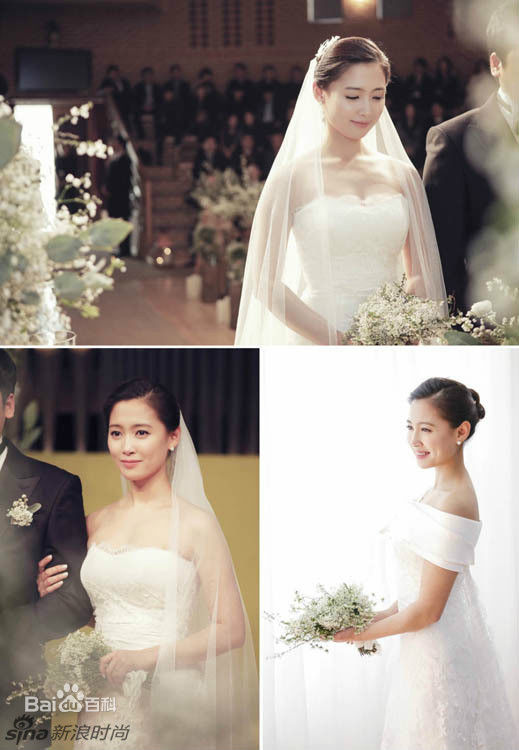 南相美()韩星婚礼照曝光图册