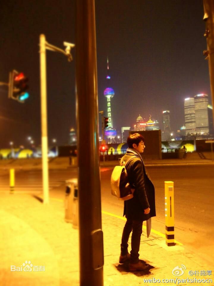 朴施厚(，Park Si Hoo)201401上海行图册素颜照相册