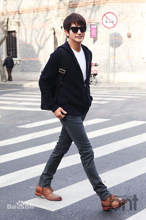 朴施厚(，Park Si Hoo)201401上海行图册素颜照相册