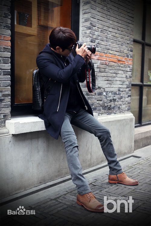 朴施厚(，Park Si Hoo)201401上海行图册素颜照相册