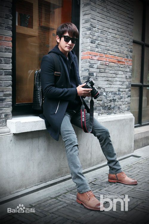 朴施厚(，Park Si Hoo)201401上海行图册素颜照相册