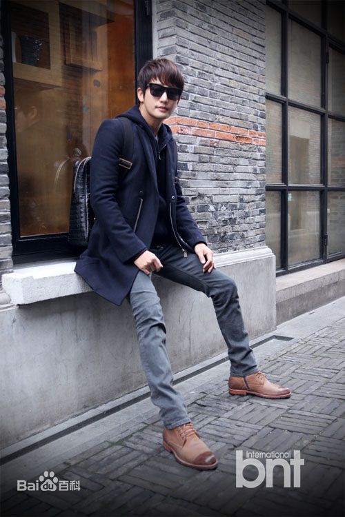 朴施厚(，Park Si Hoo)201401上海行图册素颜照相册