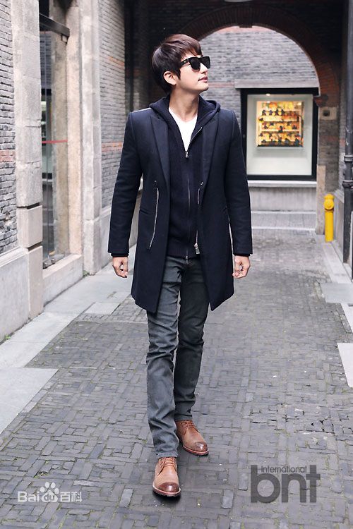 朴施厚(，Park Si Hoo)201401上海行图册素颜照相册