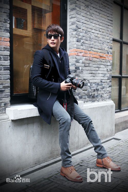 朴施厚(，Park Si Hoo)201401上海行图册素颜照相册