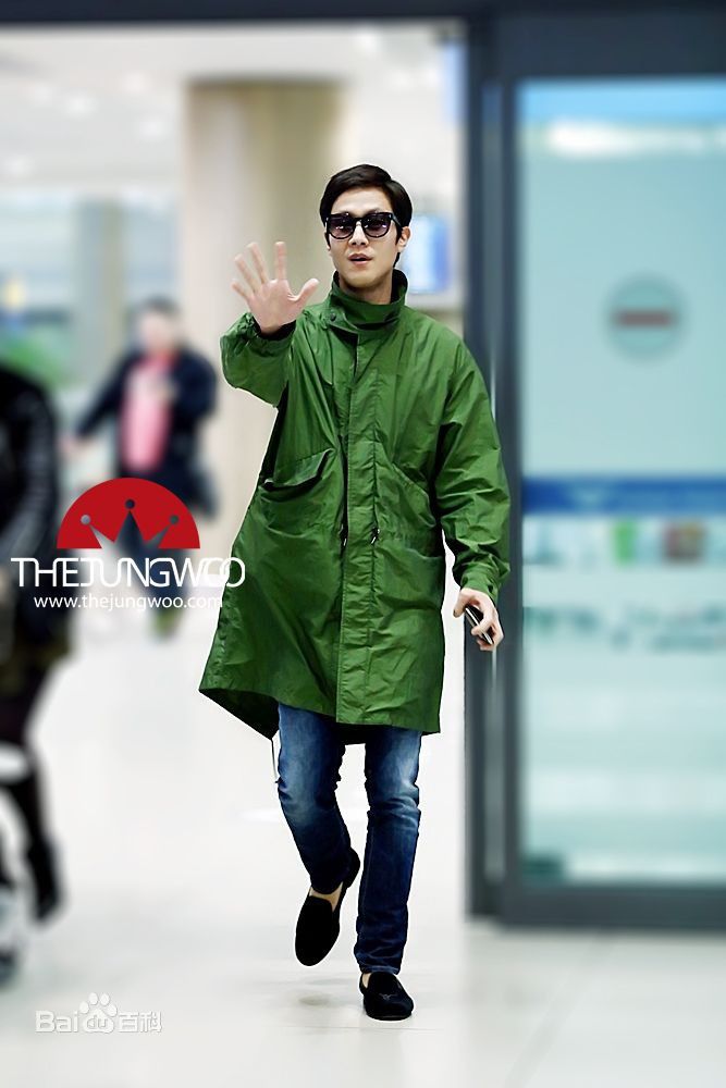 郑宇(JUNG WOO，チョンウ)活动照前后照片