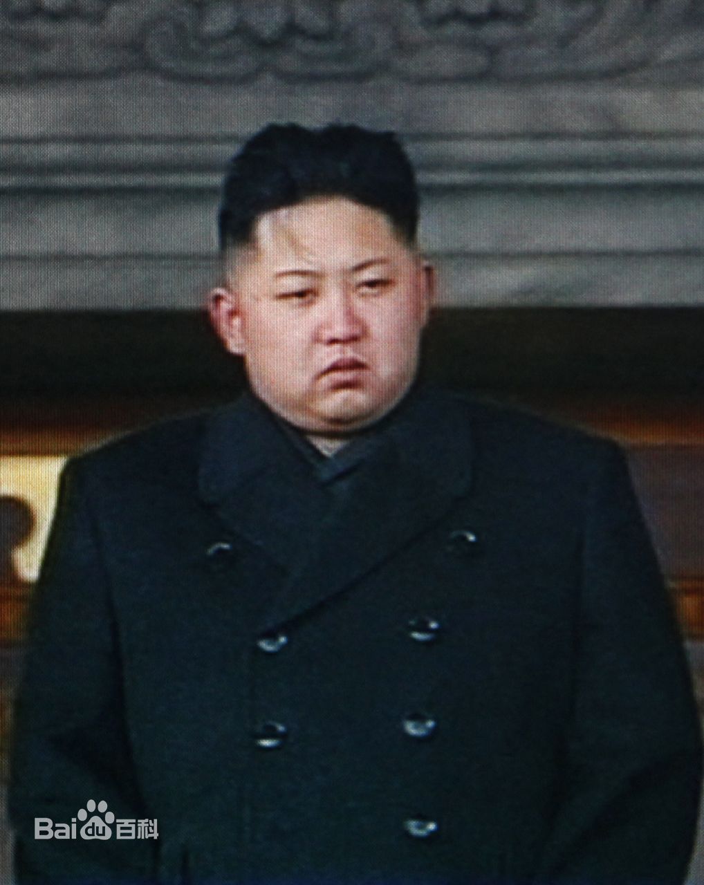 金正恩(（朝鲜文）；Kim Jong-un（英文）)前后照片