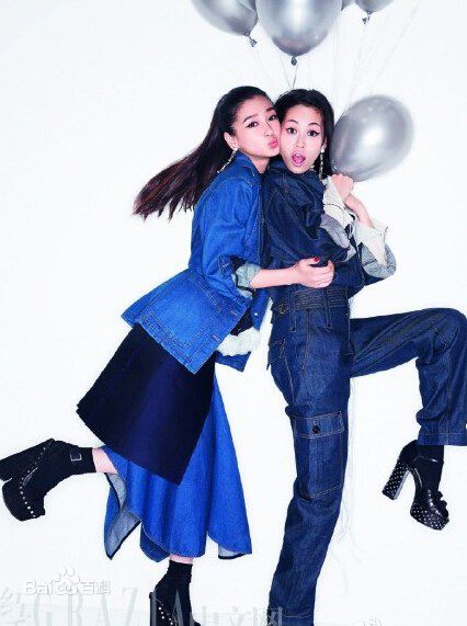 水原希子(Mizuhara Kiko)精选水原与杨颖的杂志拍摄图册