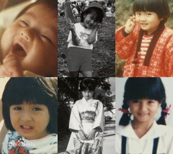 满岛光(満岛ひかり，Mitsushima Hikari ，みつしま ひかり)童年图集壁纸壁纸