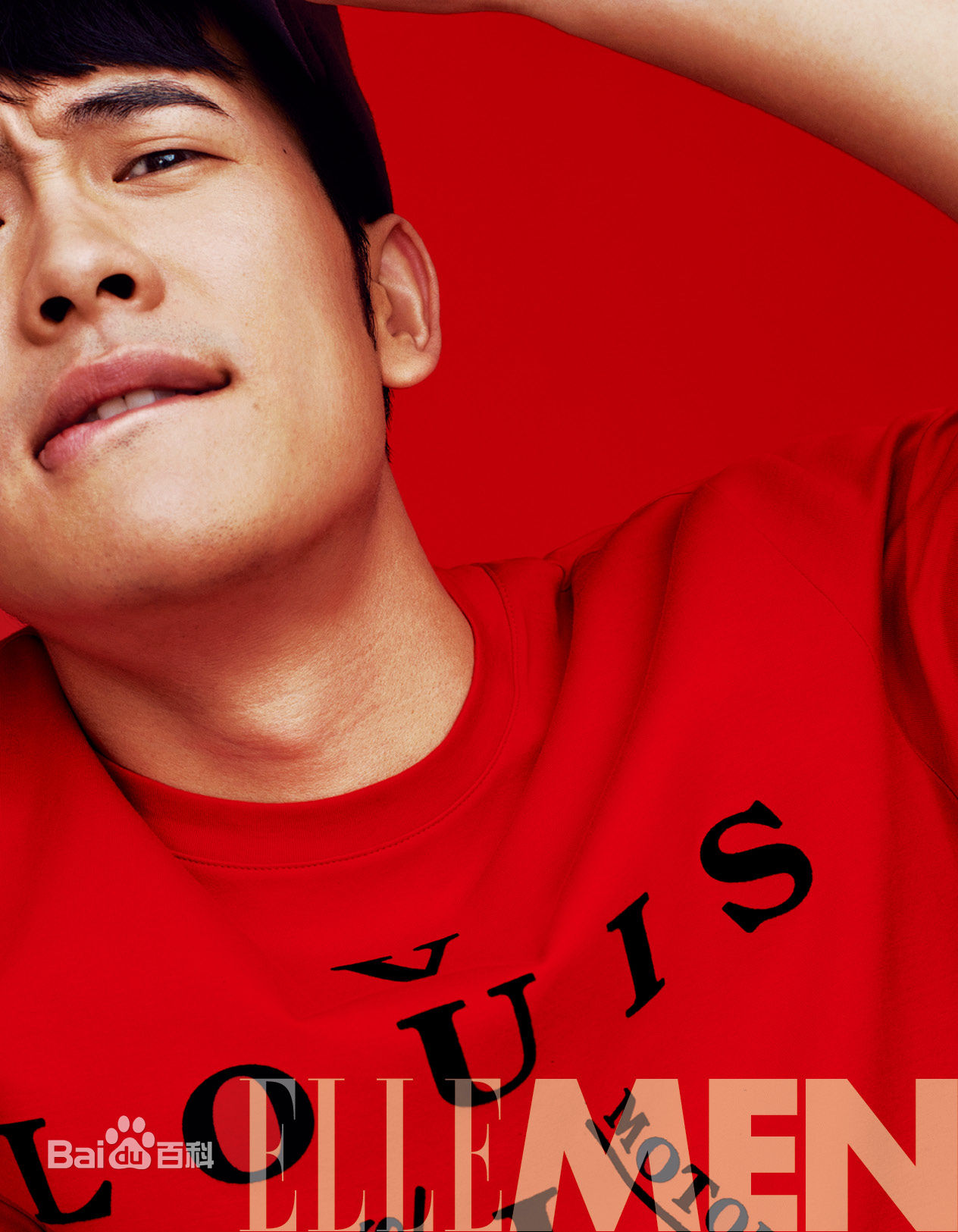 靳锦最新《ELLEMEN》杂志拍摄壁纸