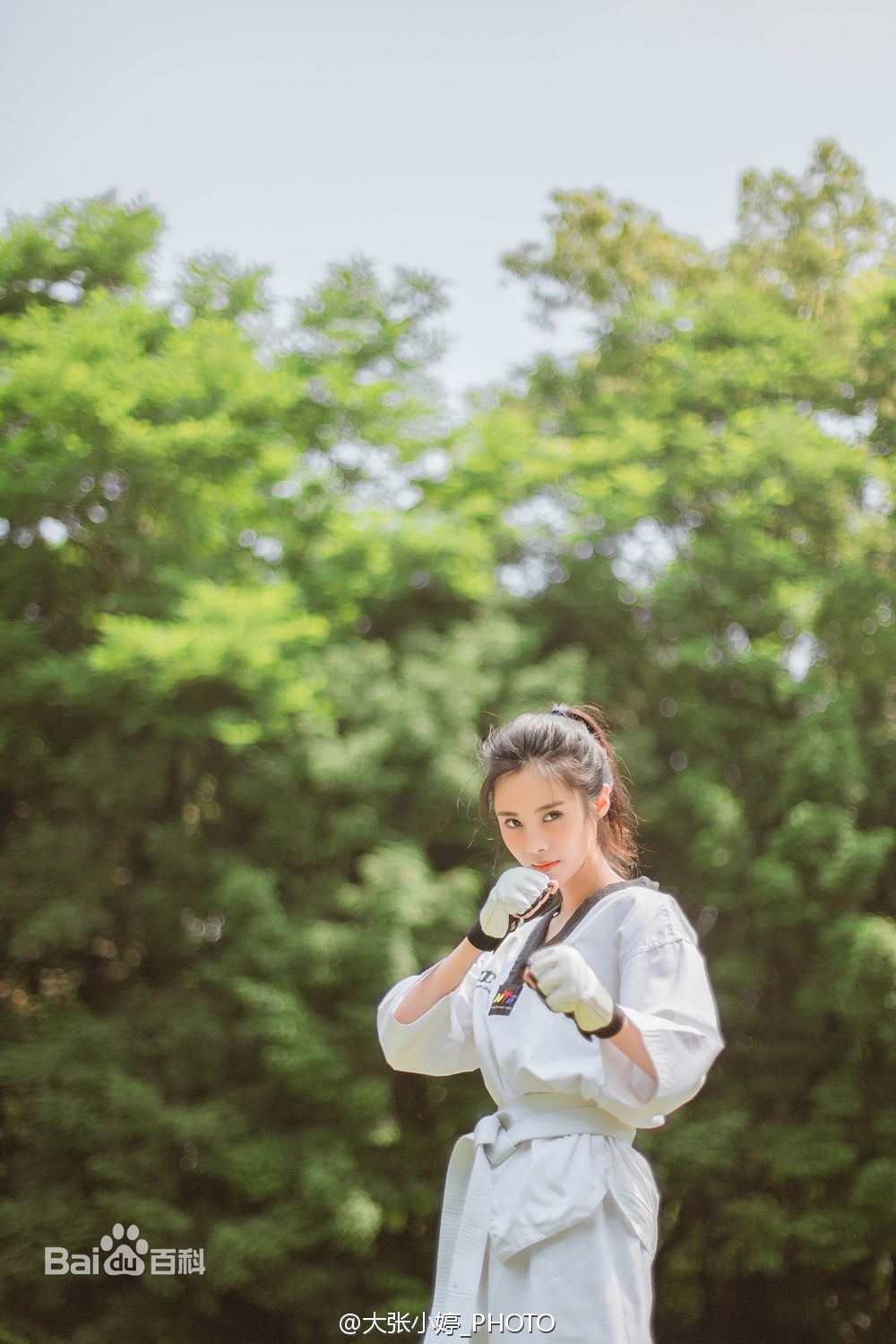 隋雨蒙高清跆拳道图集