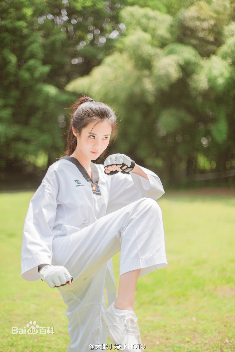 隋雨蒙高清跆拳道图集