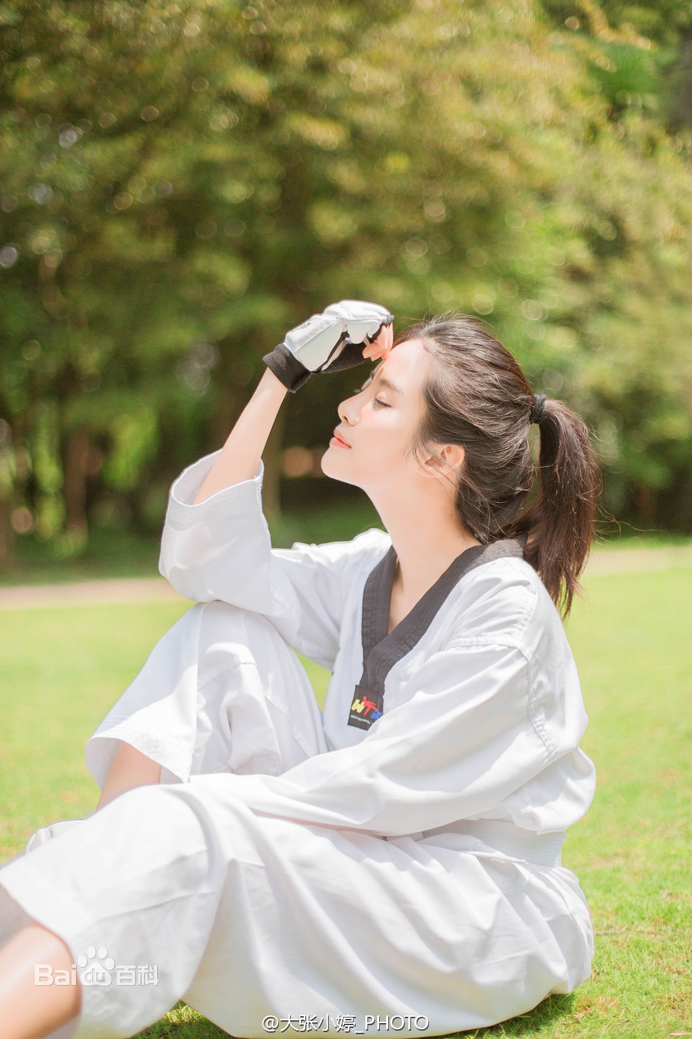 隋雨蒙高清跆拳道图集
