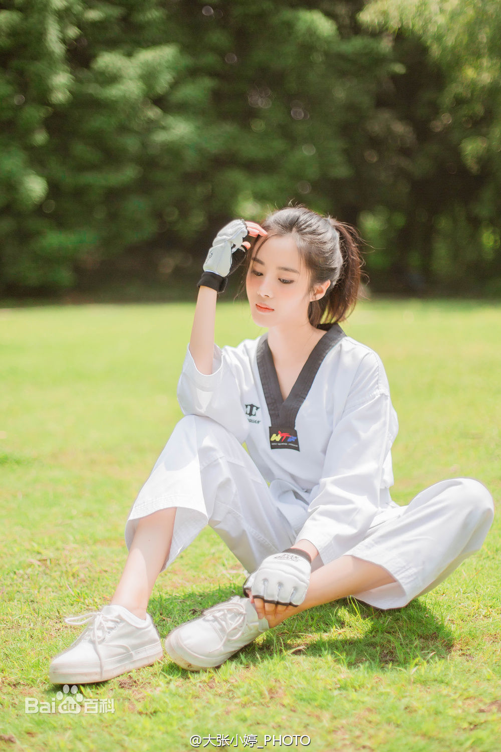 隋雨蒙高清跆拳道图集