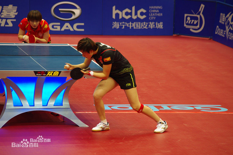 丁宁比赛训练图素颜照相册