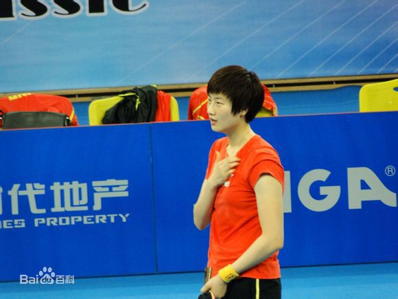 丁宁比赛训练图素颜照相册