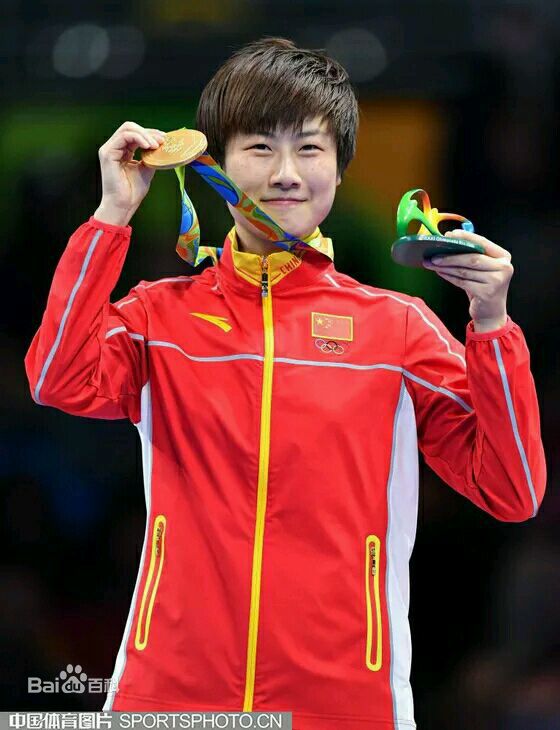 丁宁-2016里约奥运会生活照