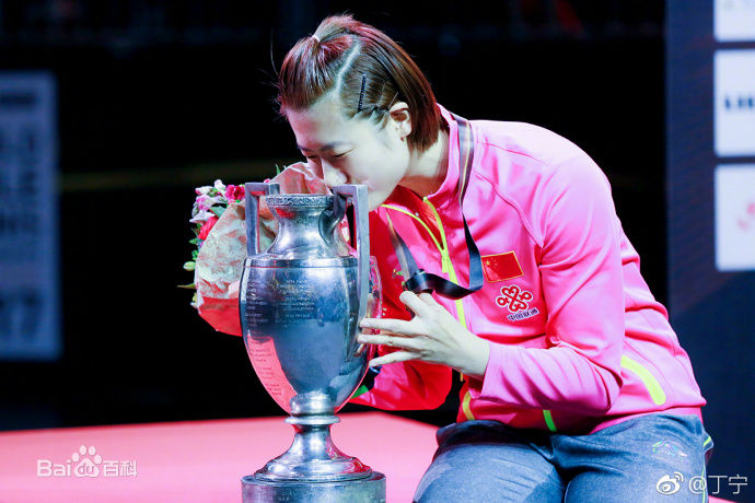 丁宁-杜塞尔多夫世乒赛双冠生活照相册