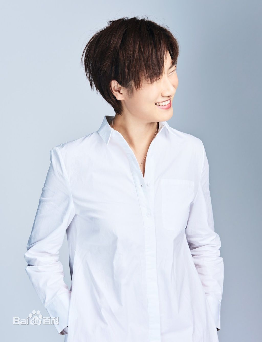 丁宁-时尚大片前后照片