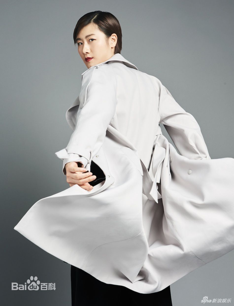 丁宁-时尚大片前后照片